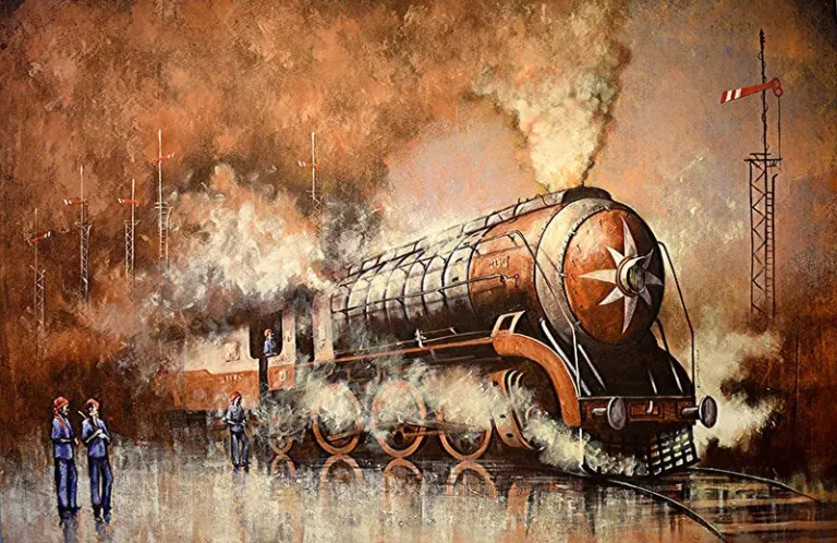 Read more about the article 70’s Indian Steam Locomotive Paintings