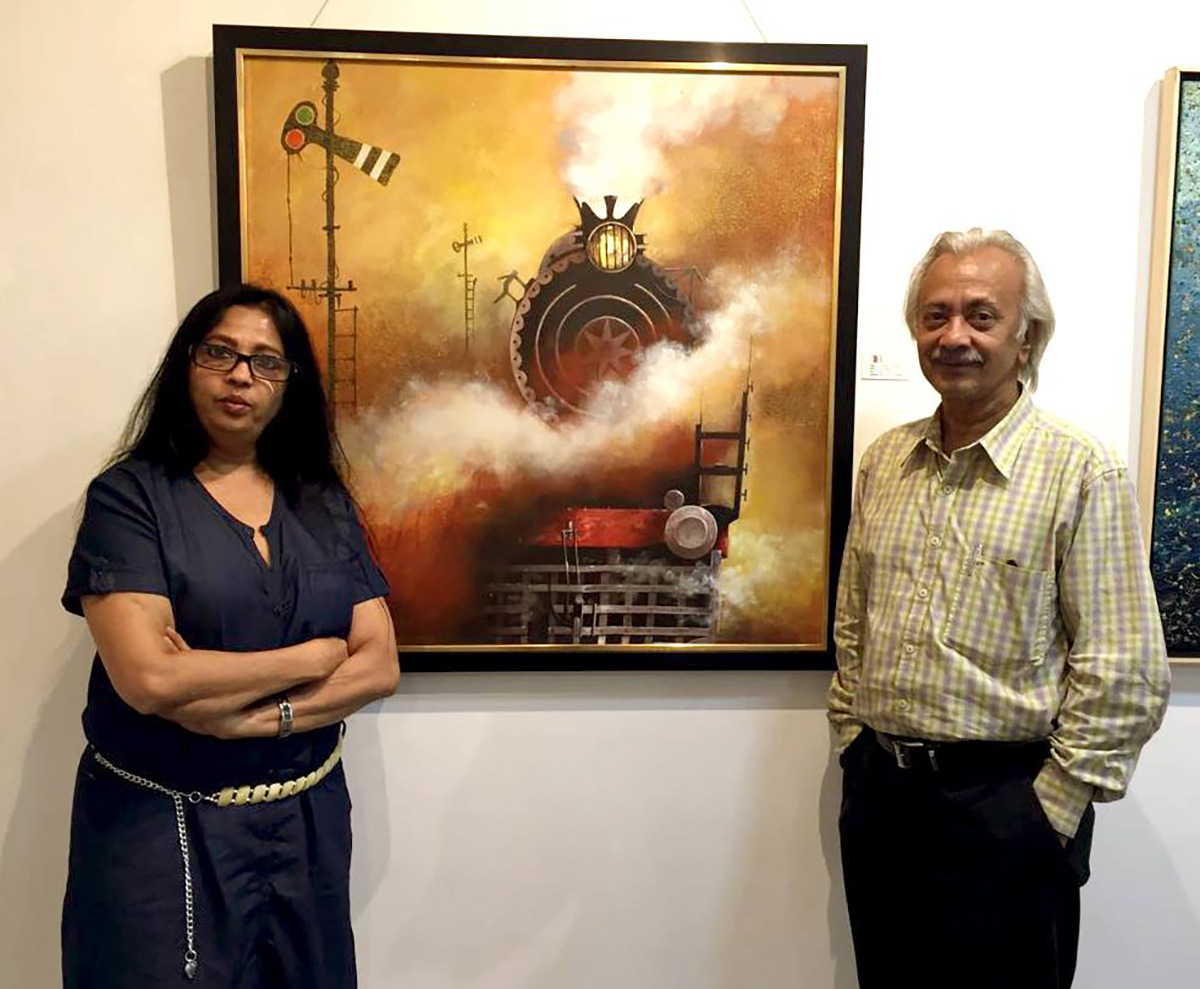 Ravindra Mardia at ICAC Art Gallery, Mumbai