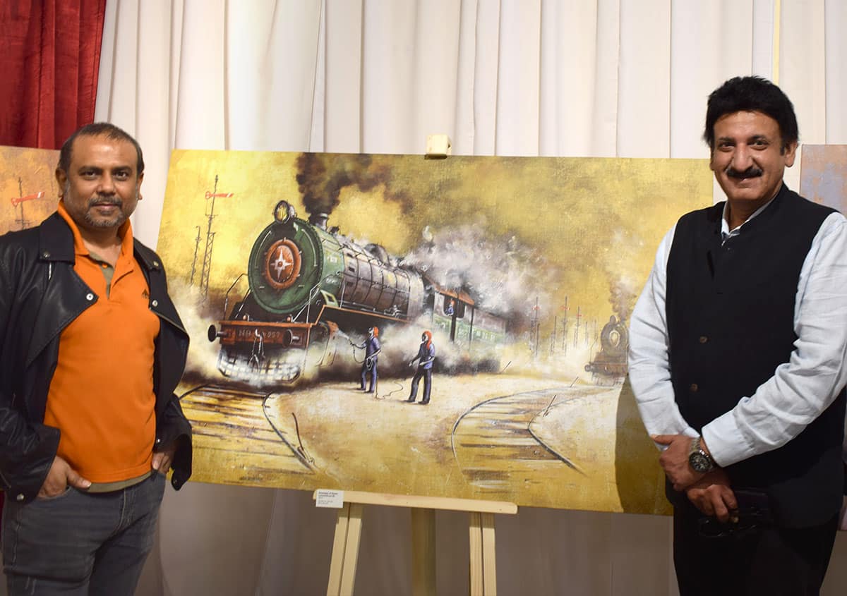 With Tarun Thakral at Heritage Transportation Museum