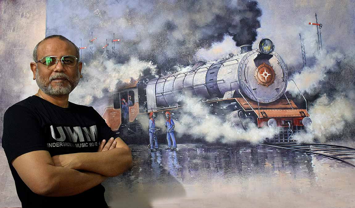 The Increasing Demand for Steam Locomotive Paintings: A Tribute to a Bygone Era